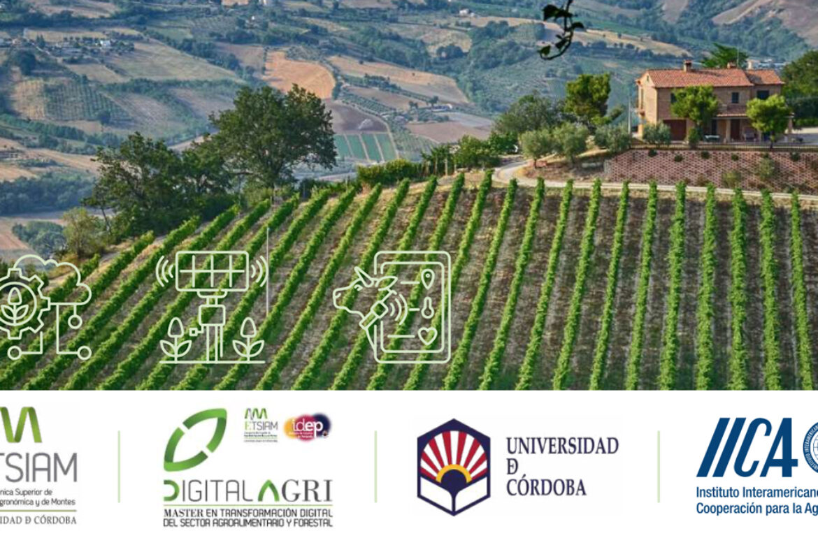 El IICA lanza la convocatoria de becas para cursar el Máster en Transformación Digital del sector Agroalimentario y Forestal de la Universidad de Córdoba
